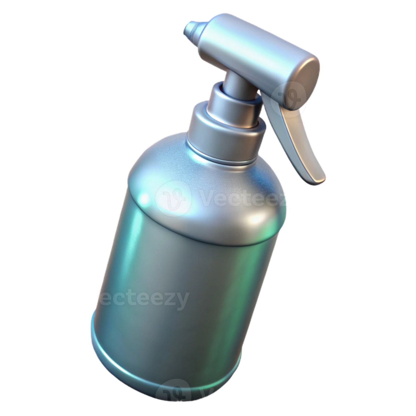 a spray bottle on a white background