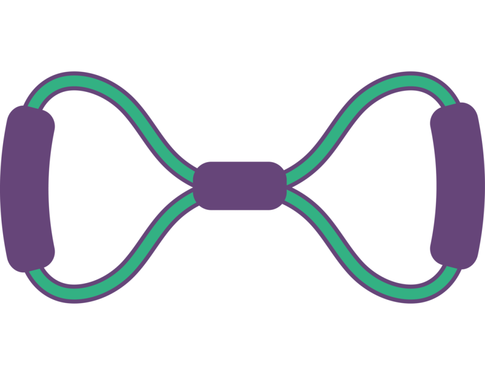 a purple and green bow tie