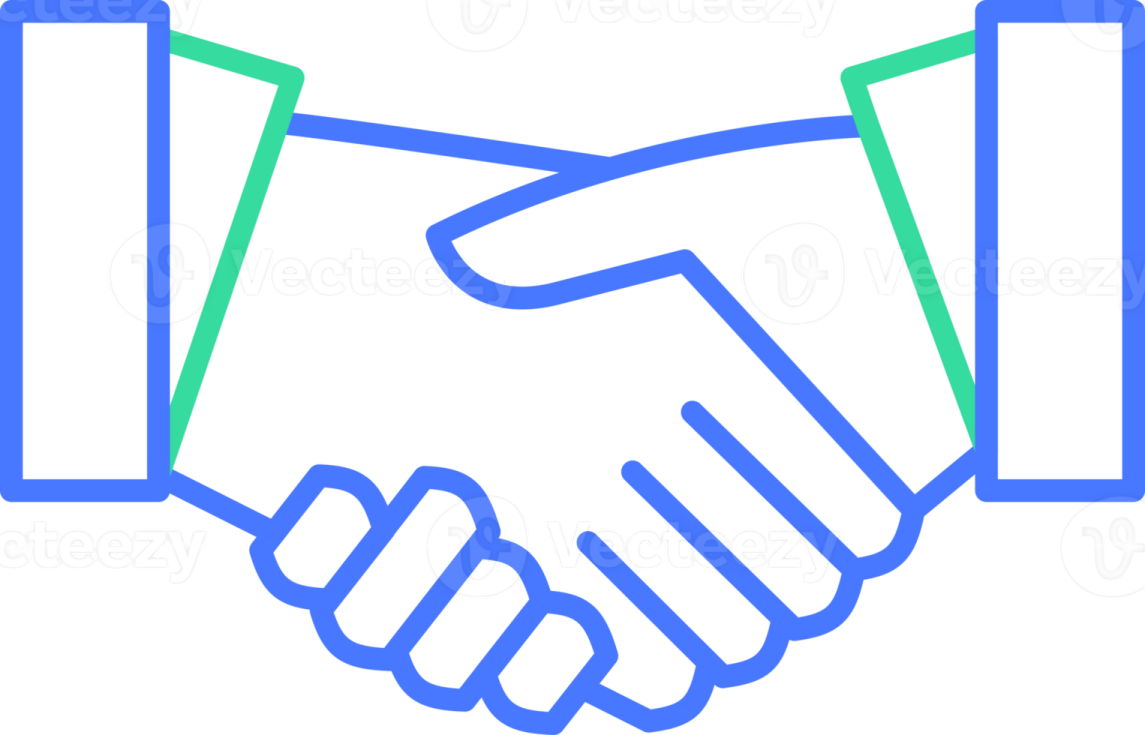two hands shaking over each other hands