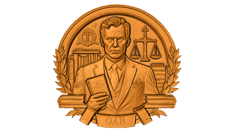 a man in a suit and tie holding a book