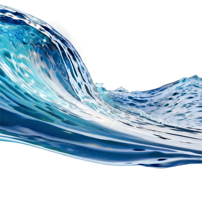 a blue wave in the ocean