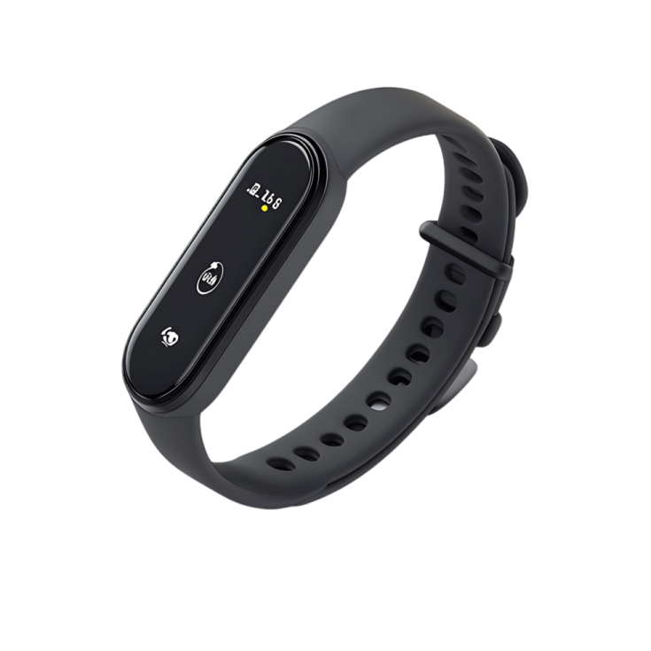an image of a black smart bracelet