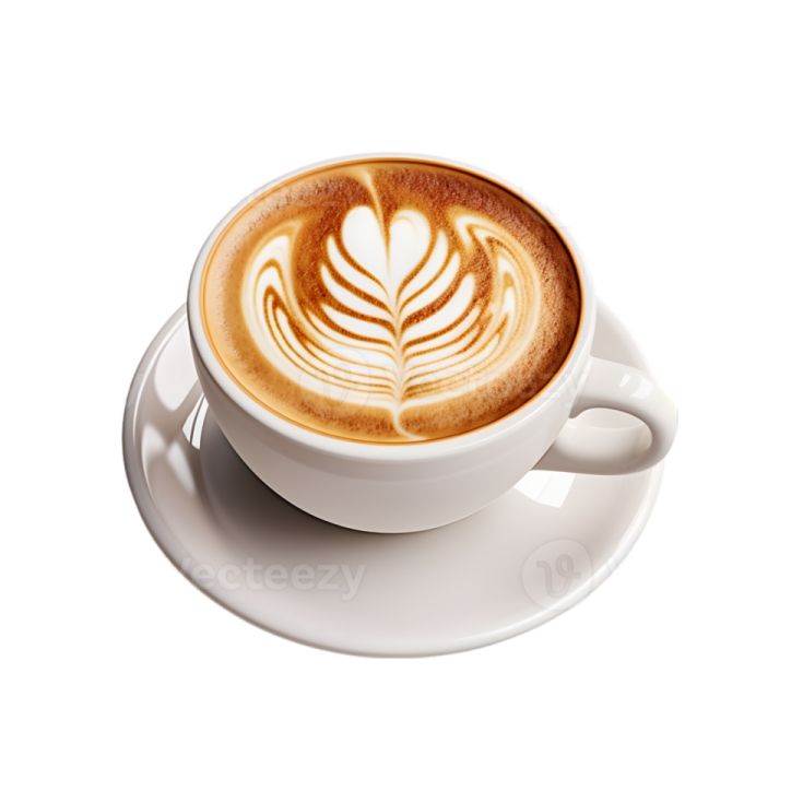 a cup of coffee on a saucer