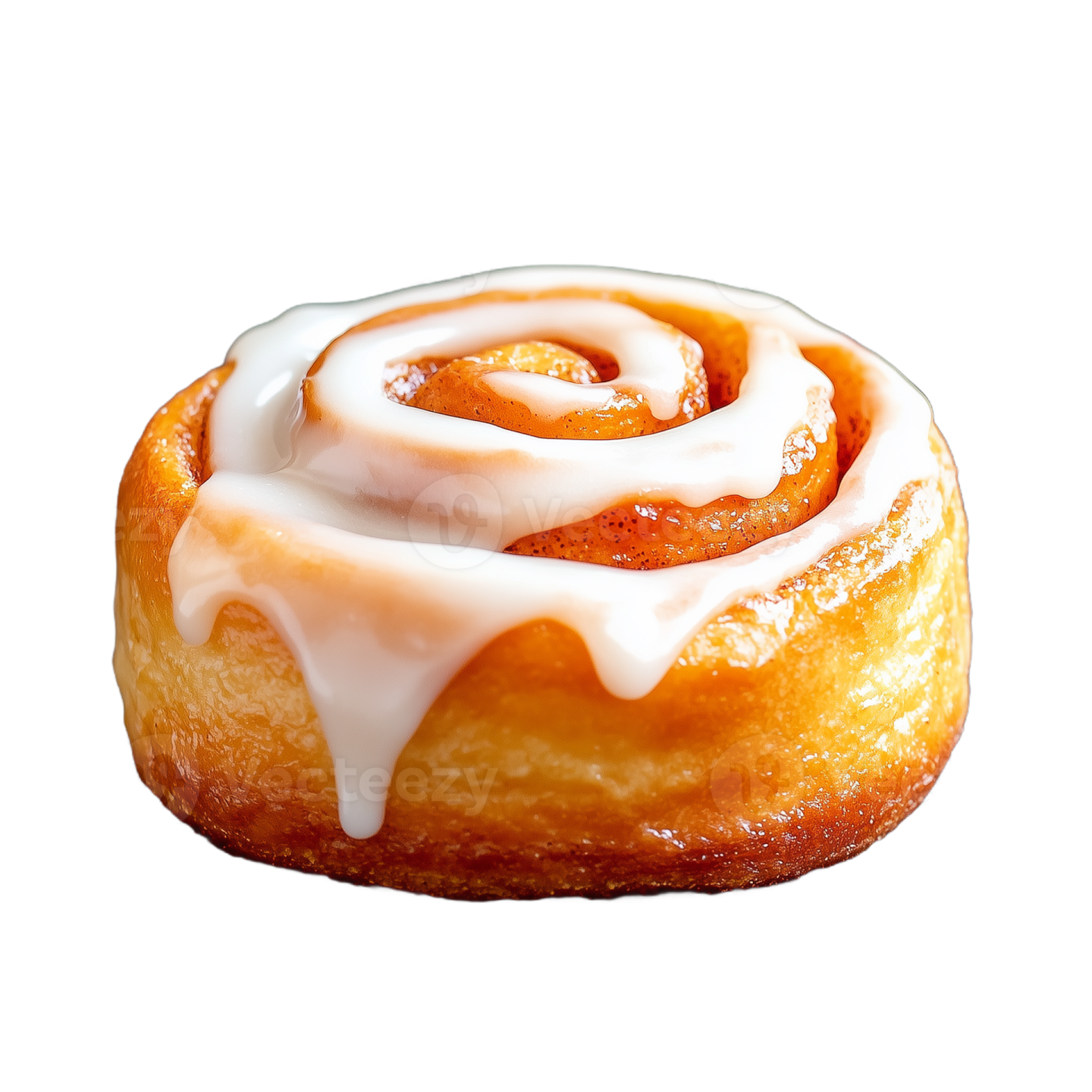 a close up of a dough with icing on it