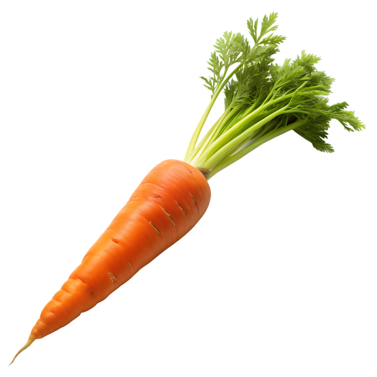 a bunch of carrots on a white background