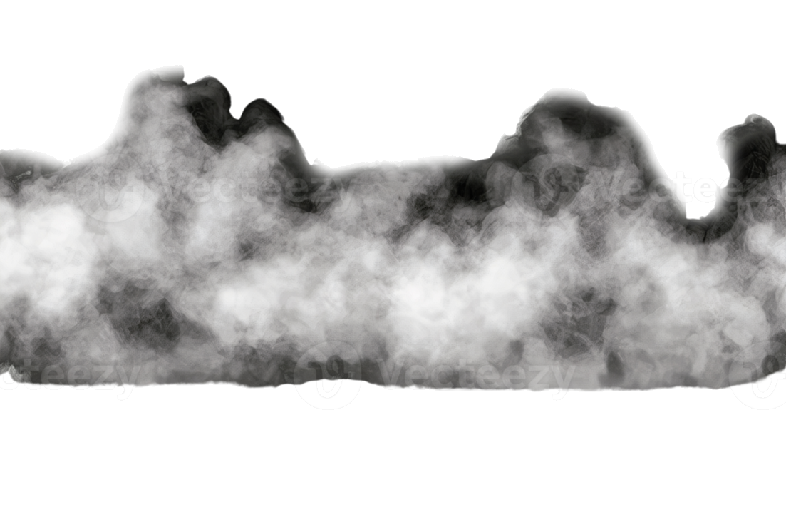 a black and white photo of smoke on a white background