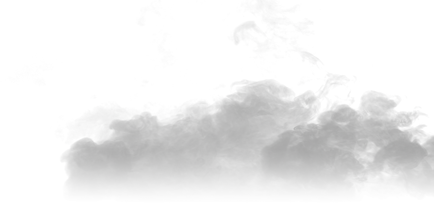 black smoke on white background