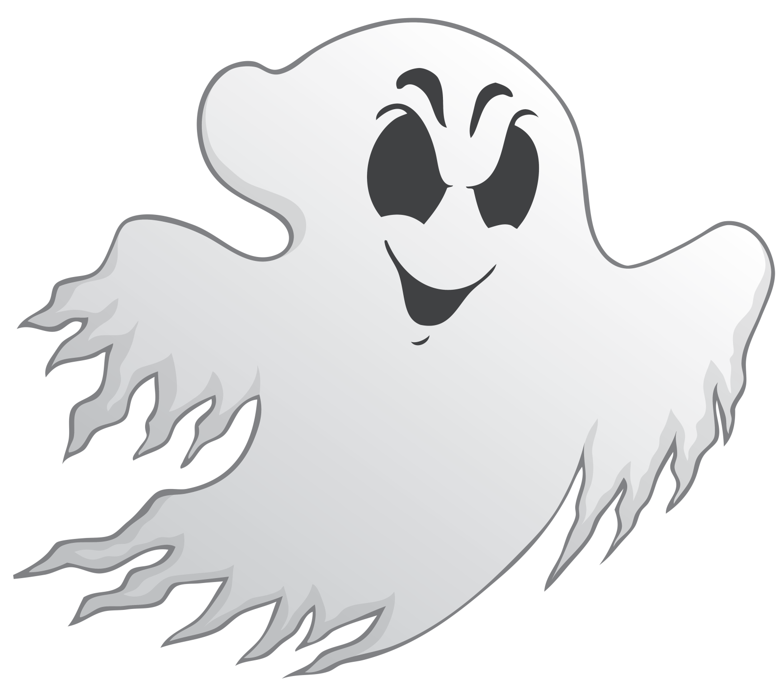 illustration of a ghost isolated on a white background