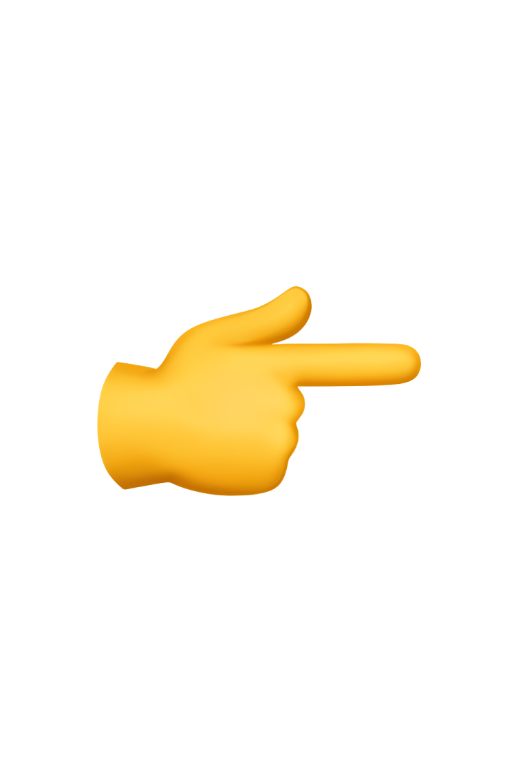 a yellow glove on a white background