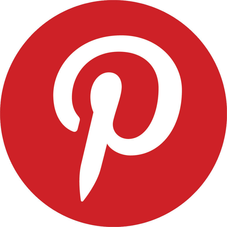 a red pin icon with the word pin