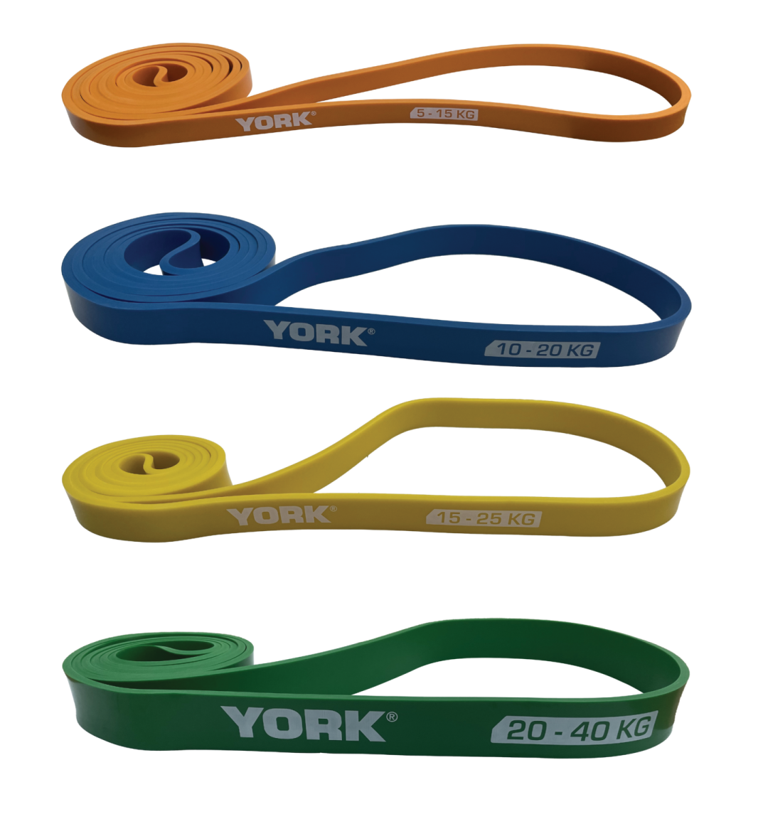 a variety of resistance bands