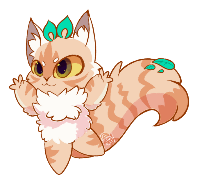 a drawing of a cat with green eyes