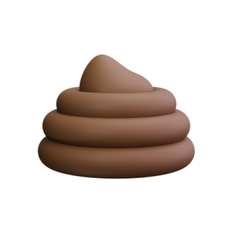 a pile of chocolate on a white background