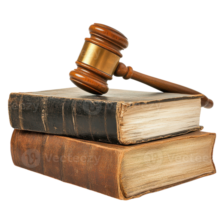 a gaven on top of two old books