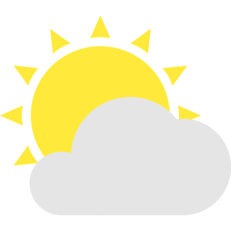 the sun and cloud