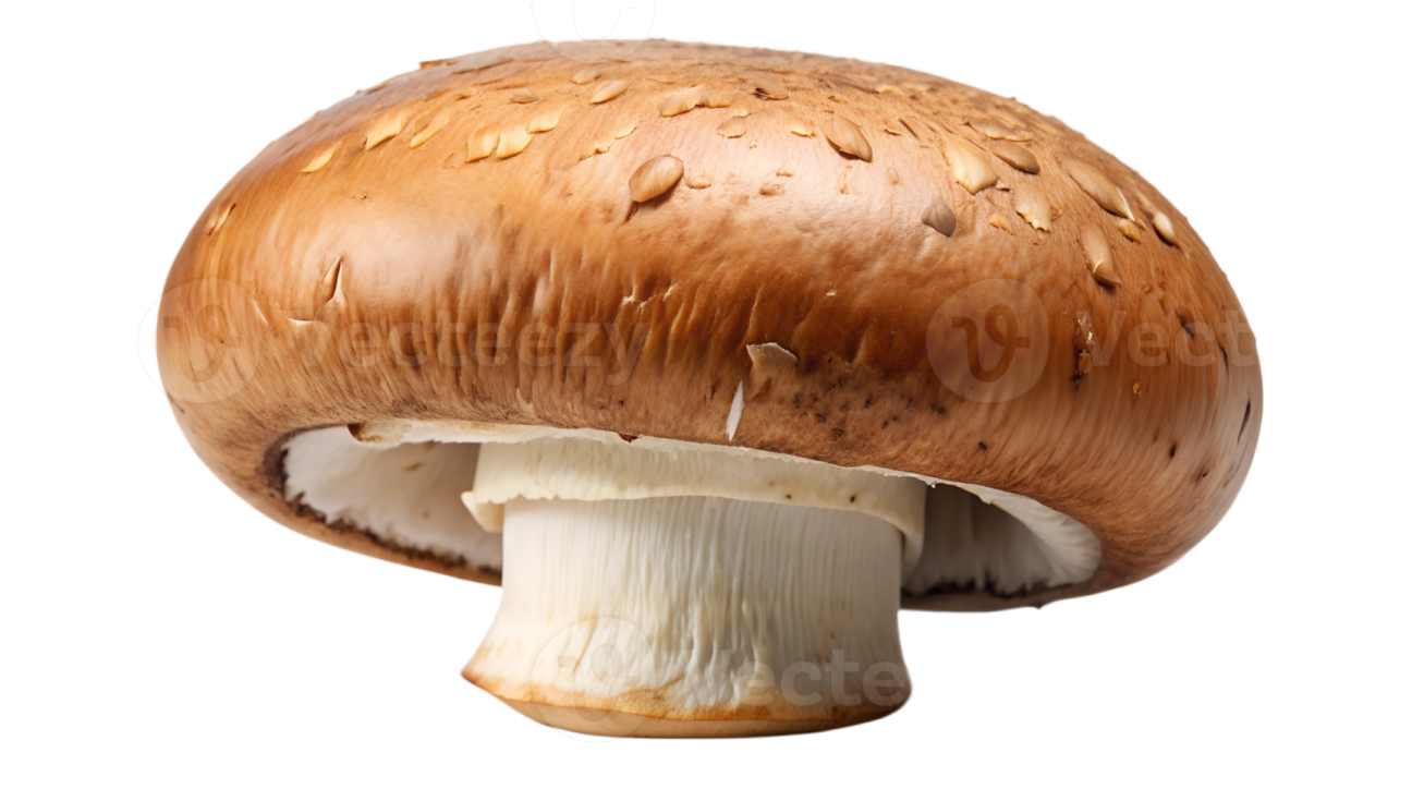 a mushroom on a white background