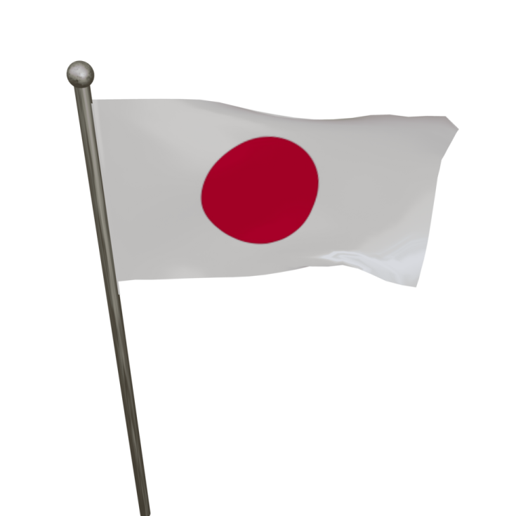 the flag of japan