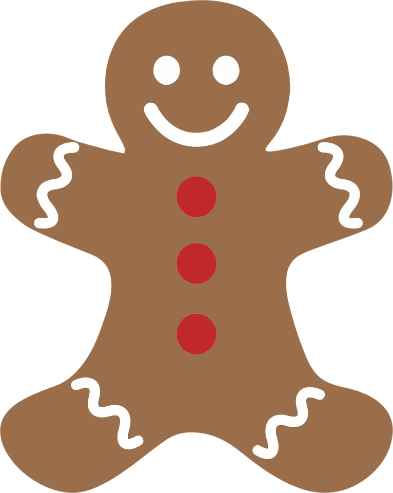 a ginger with a red dot on it