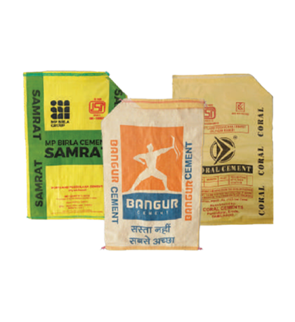 three bags with different types of rice