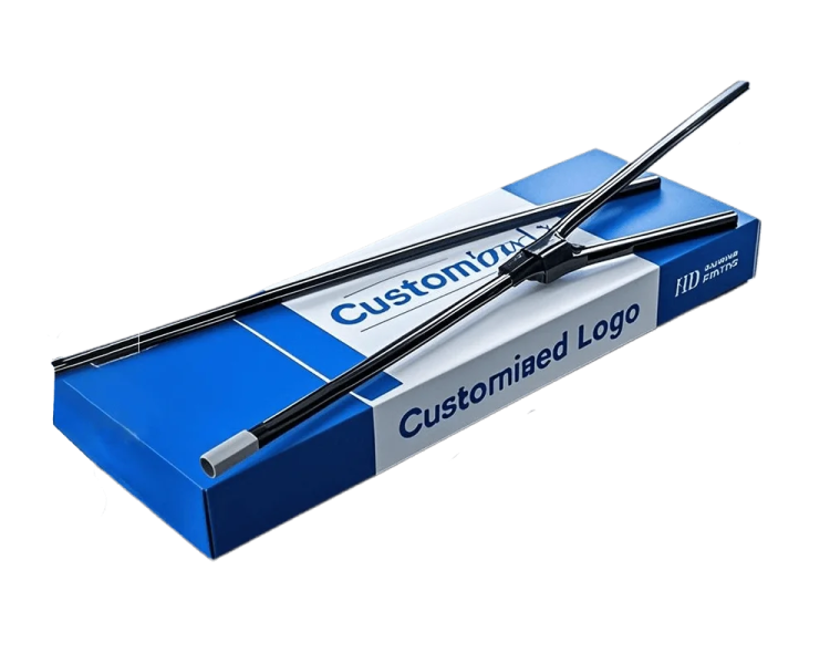 a blue box with a pair of scissors in it