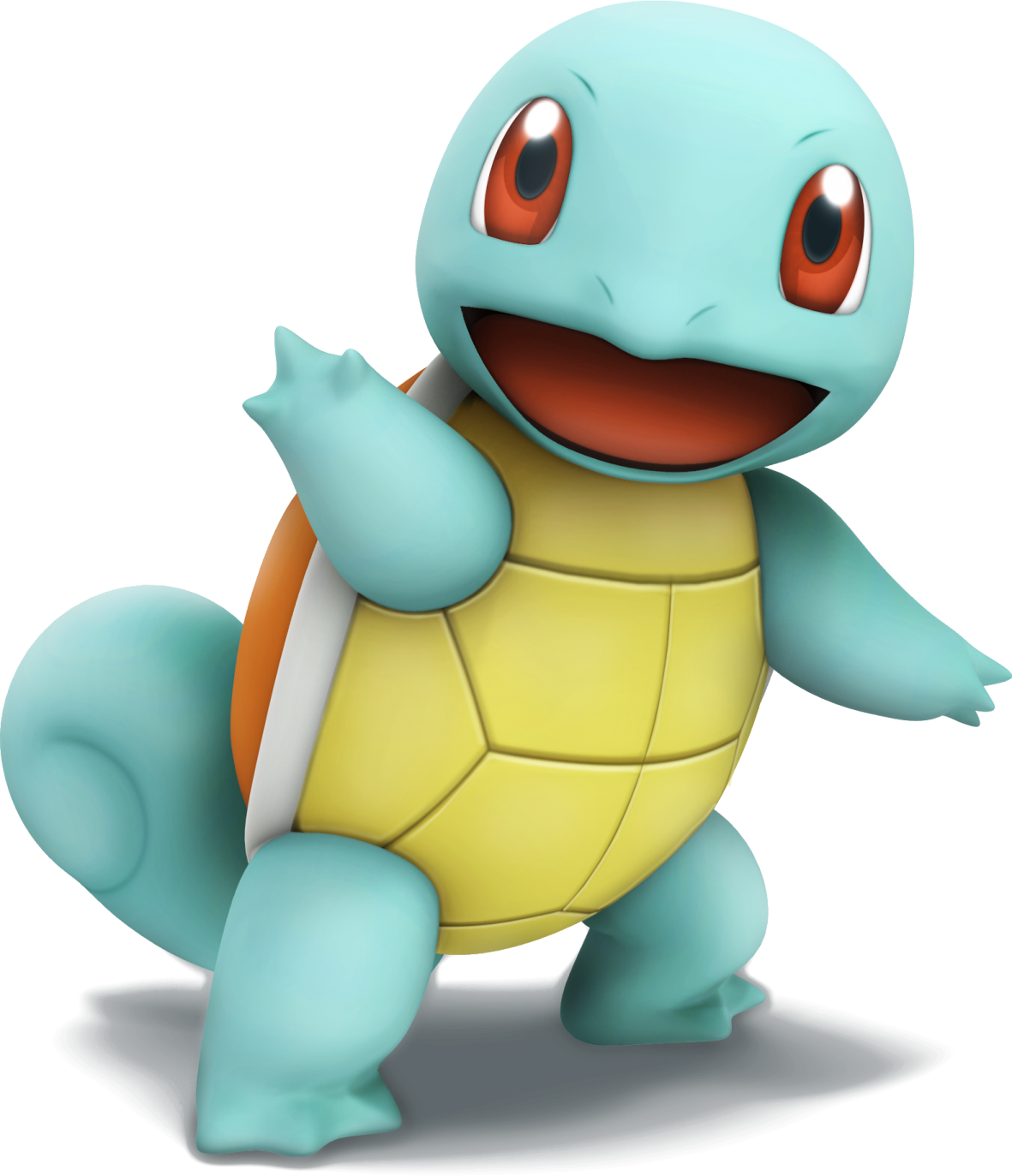 a cartoon character in a blue and yellow turtle costume