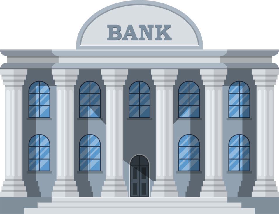 a bank building