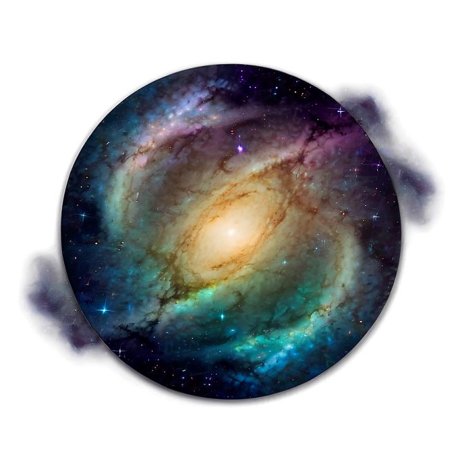 an image of the galactic spiral galaxy