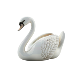 an image of a swan on a white background