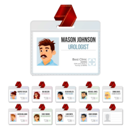 a man in a red hat is shown on a white background with the words mason johnson