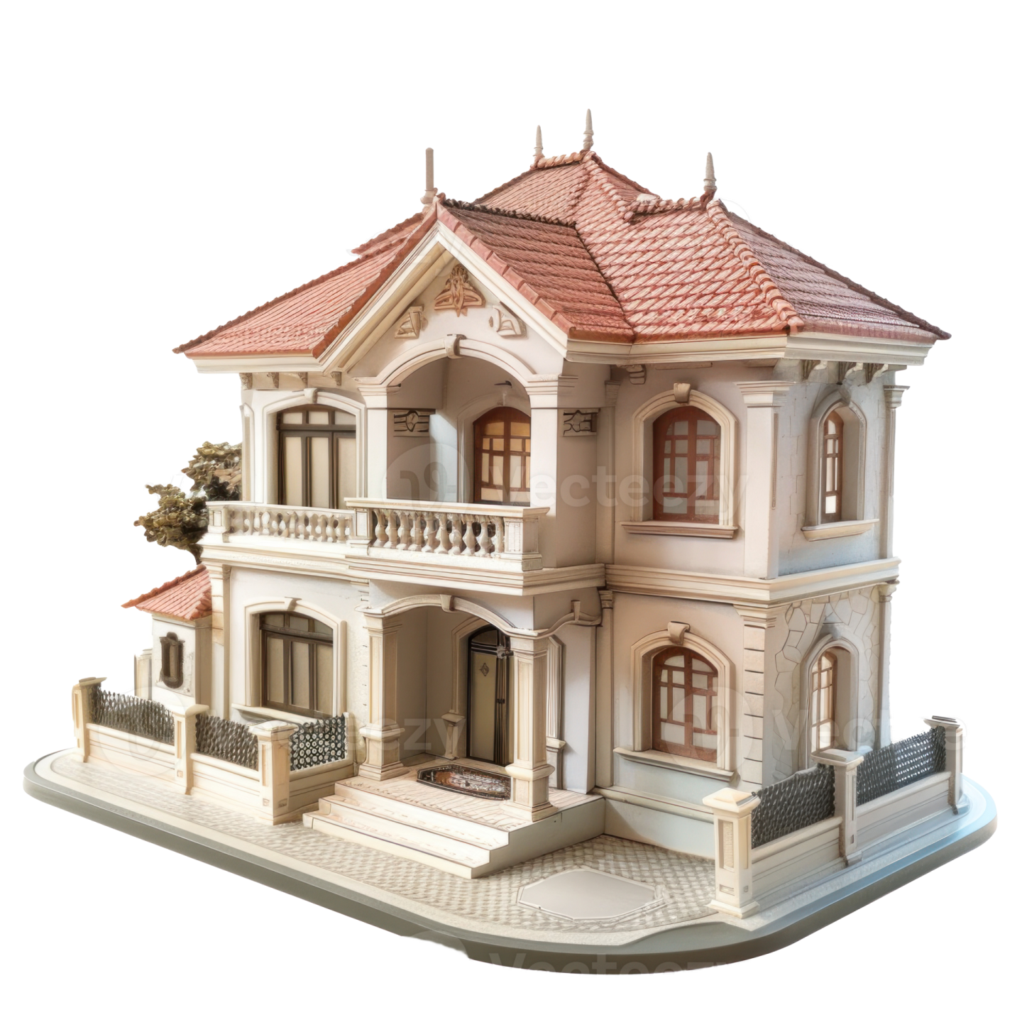 a model of a house