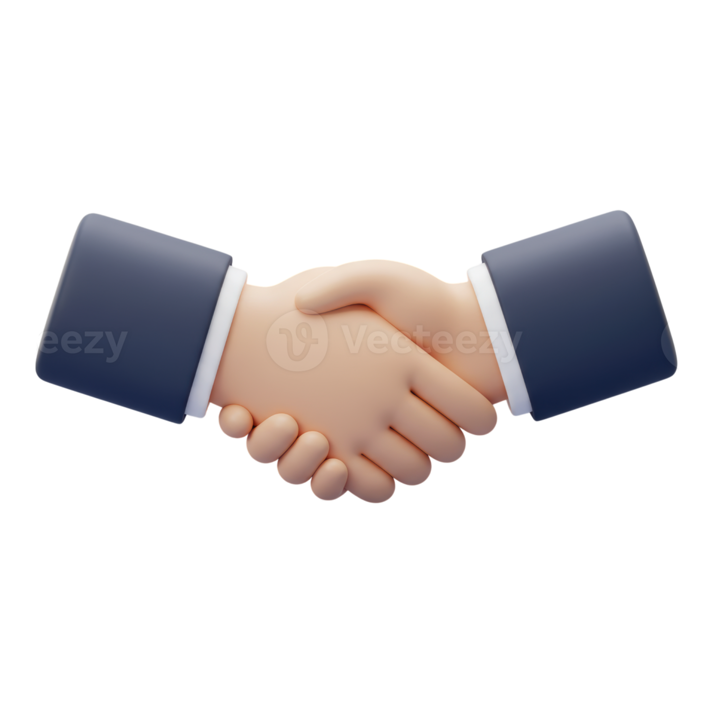 two businessmen shaking hands