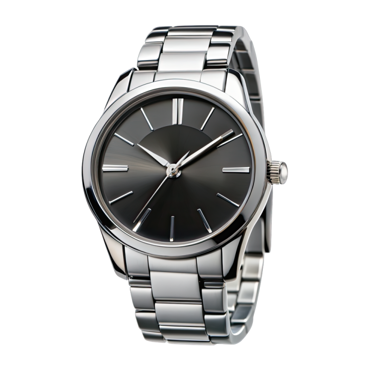 a watch on a white background