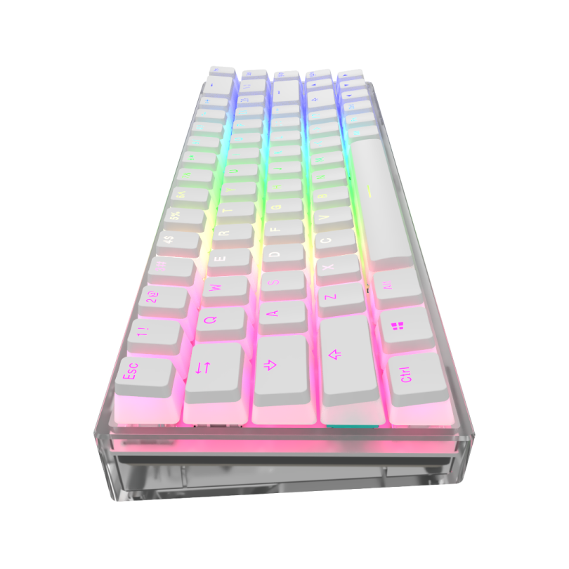a close up view of a computer keyboard