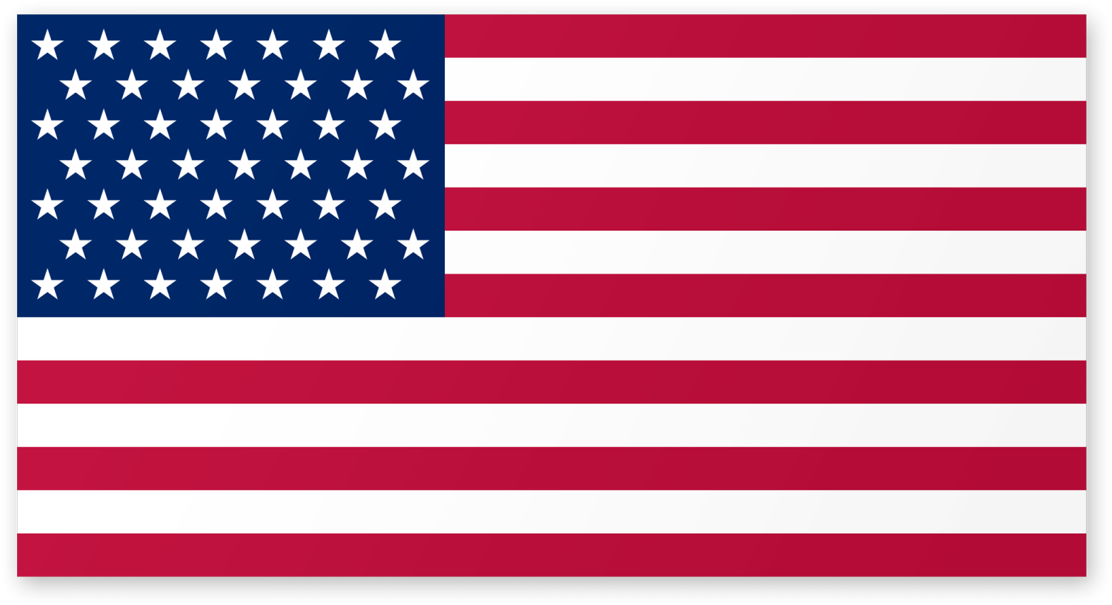 an american flag on a white background