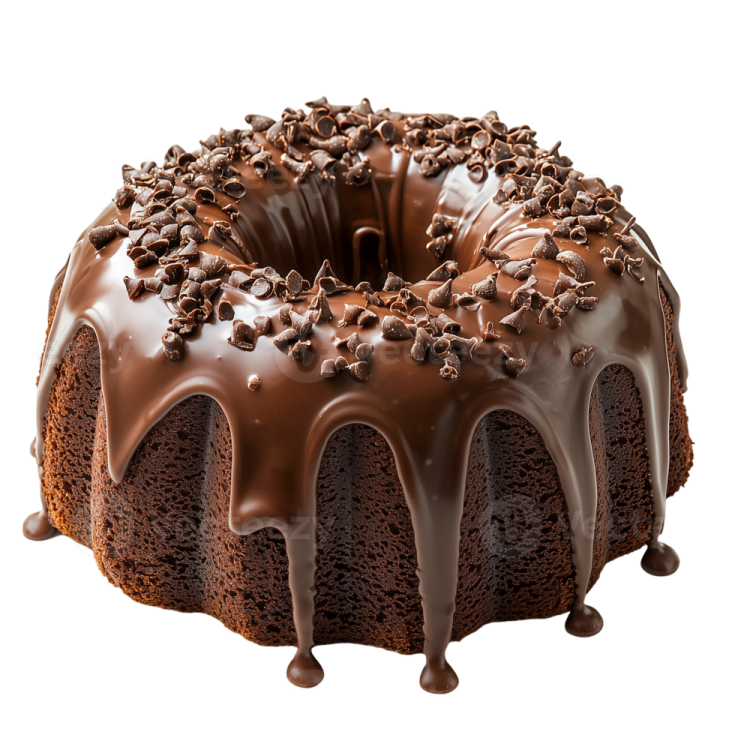 a chocolate cake with chocolate frosting on top