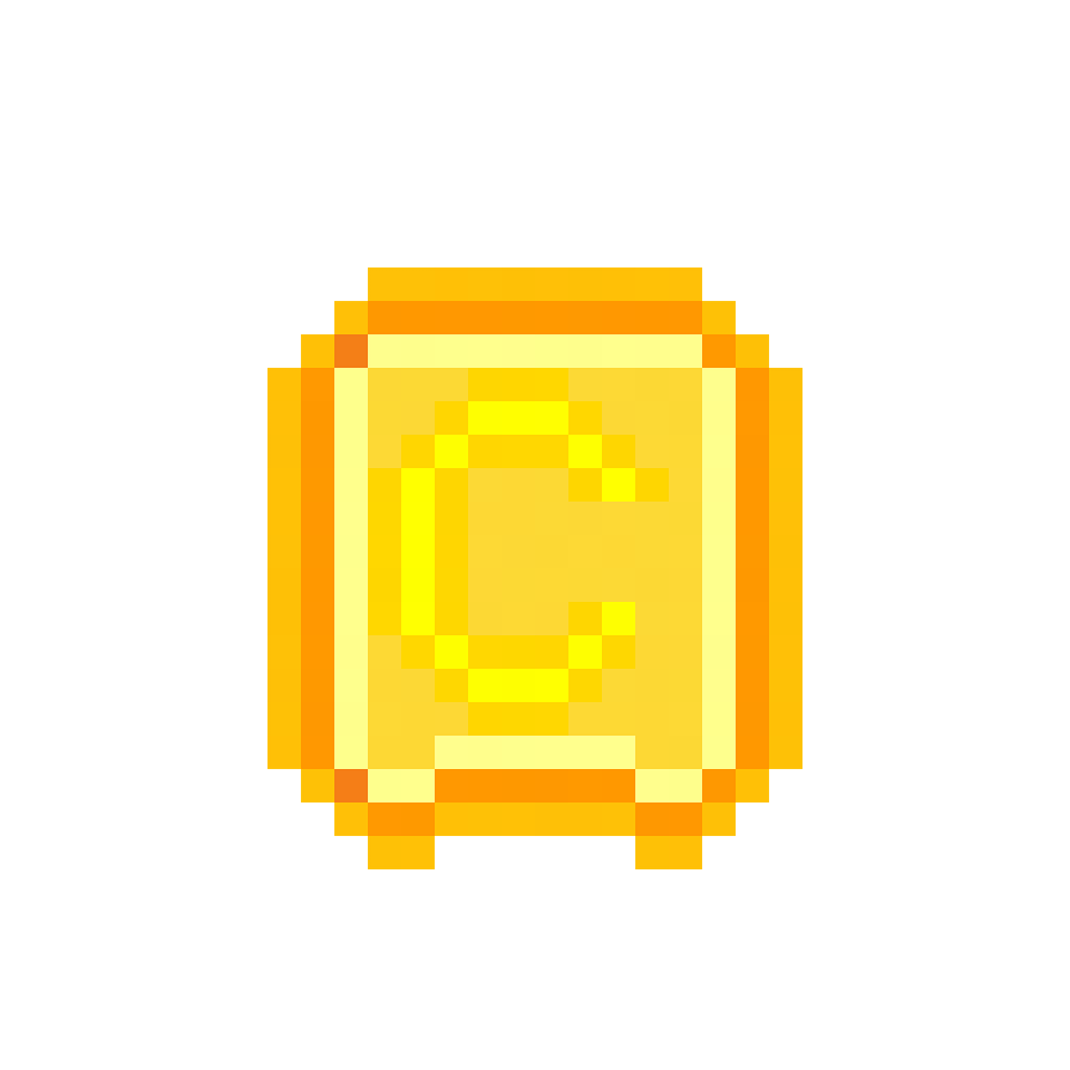 a white background with an orange square icon
