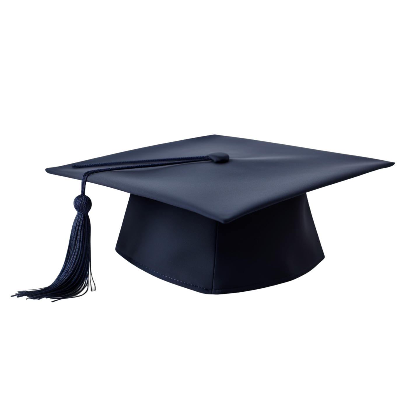 a graduation cap on a white background