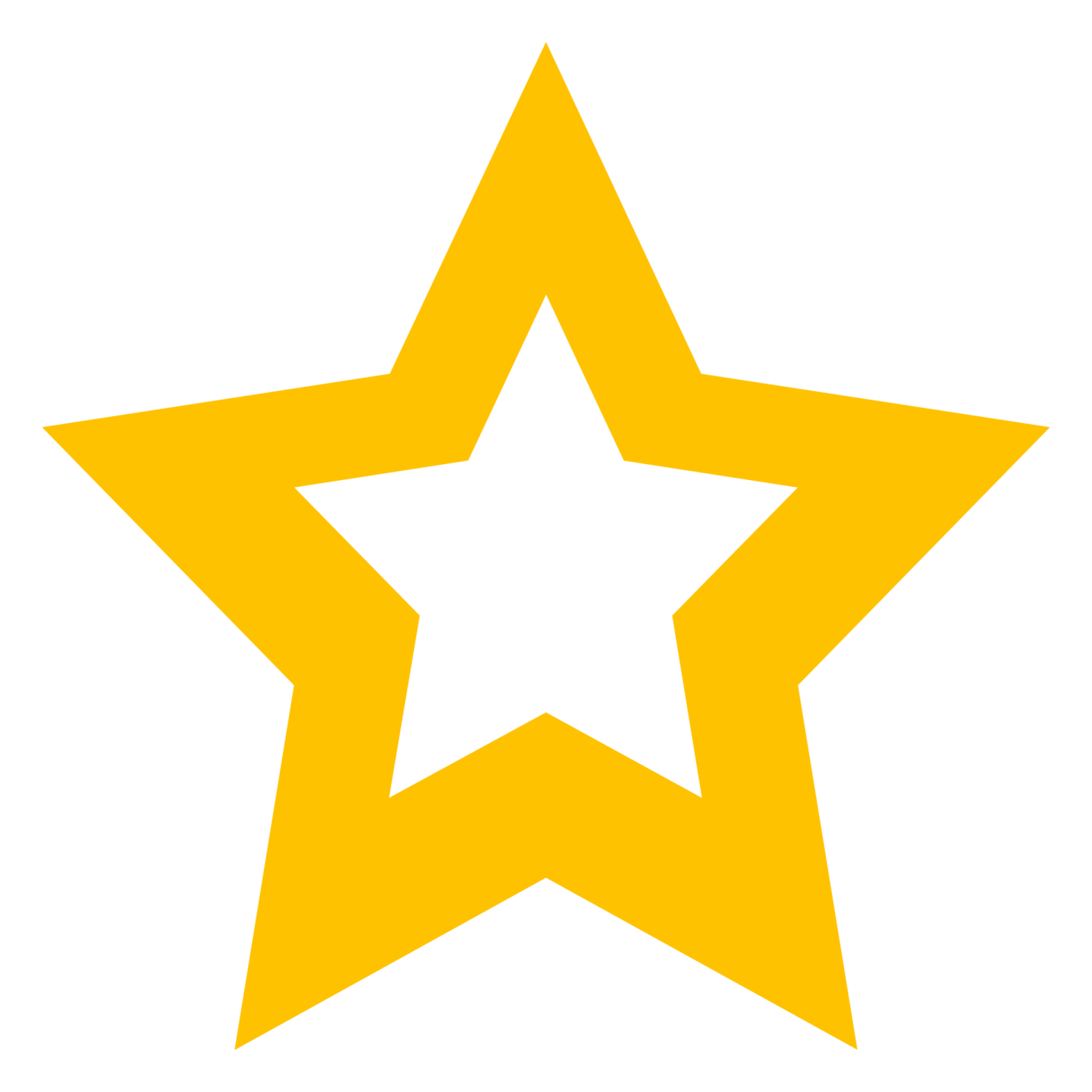 a yellow star on a white background