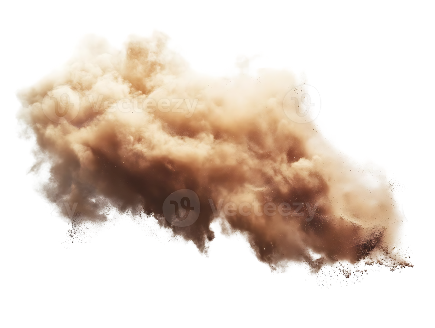 a cloud of smoke on a white background