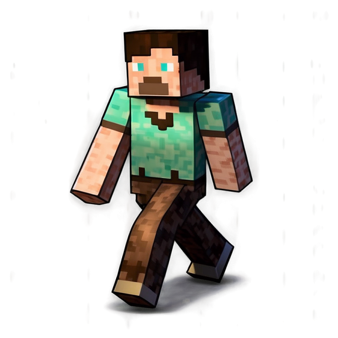 an image of a minecraft character
