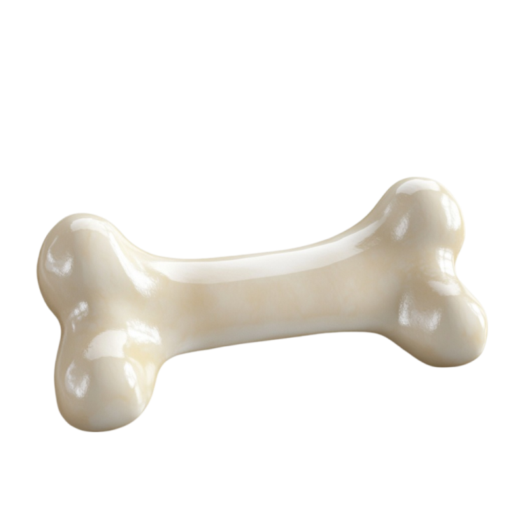 A bone on a white background