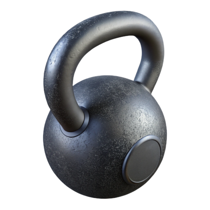 a kettle on a white background