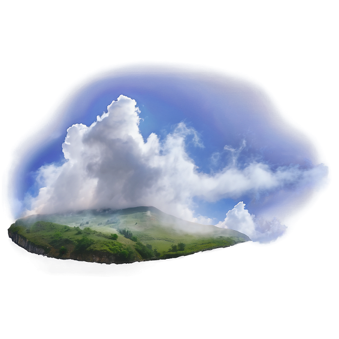 white clouds in the sky