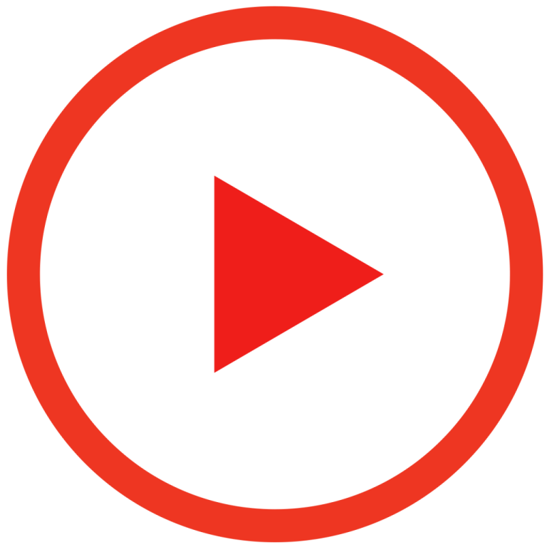 a red play button in a circle