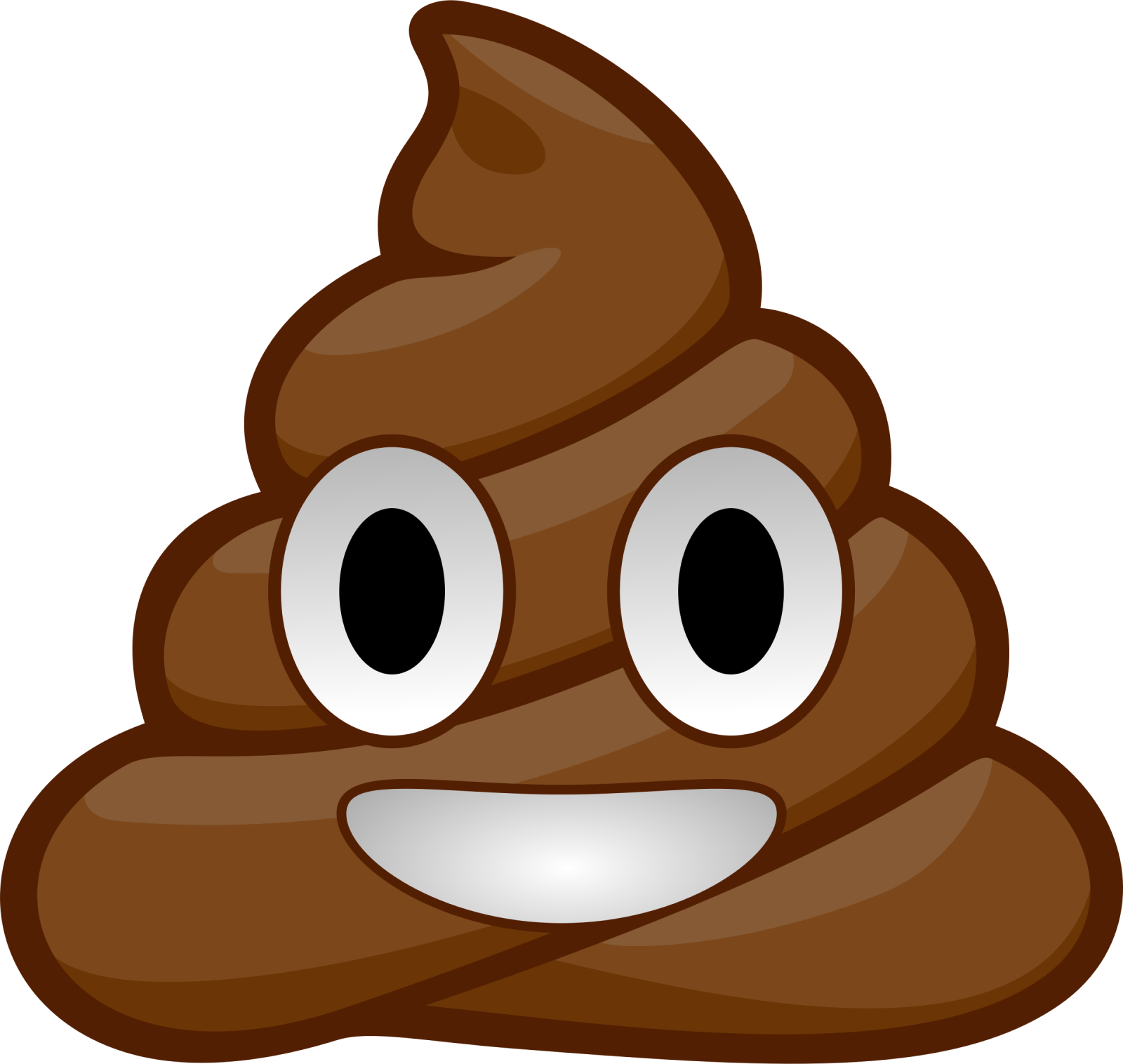 a brown poo with big eyes