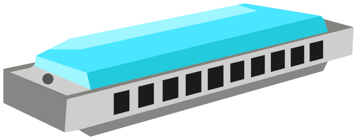 a blue roof on a building