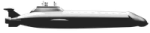 a black and white photo of an object