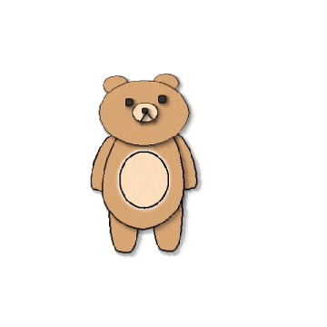 a brown teddy bear on a white background