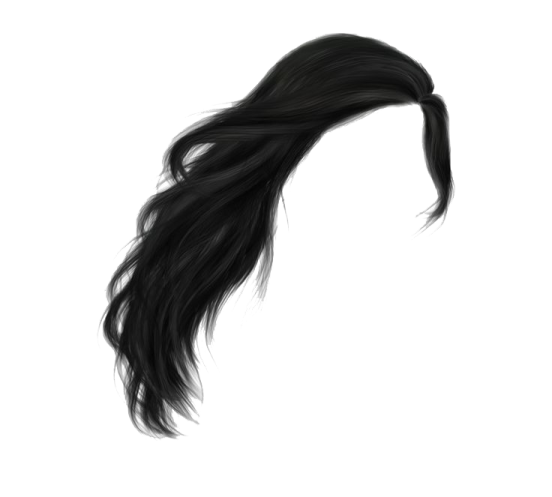 a drawing of a woman's hair