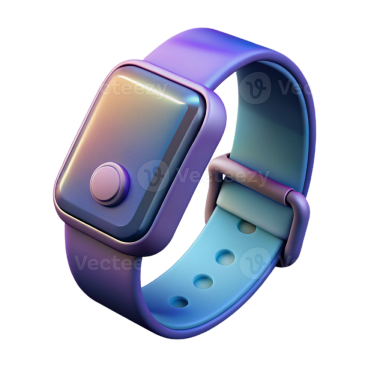 a purple and blue apple watch